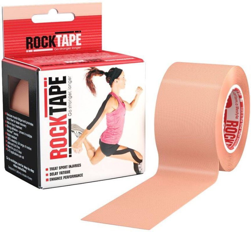 Kinezioloģiskais teips Rocktape bēšs (5mx5cm)