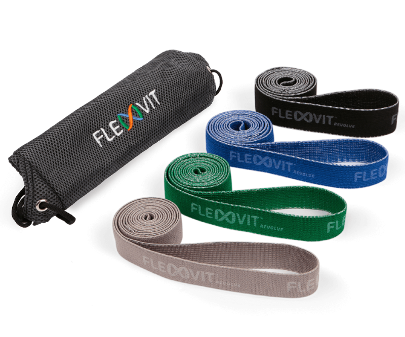 FLEXVIT Revolve auduma gumiju komplekts (4), visi ar maisinu