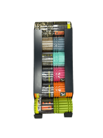 Wall mount foam roller storage