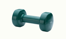 Vinyl dumbbells, different weights