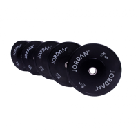 HG Black Rubber Bumper Plate 10kg