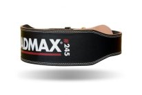 Mad Max Fitnesa josta no ādas (melna)