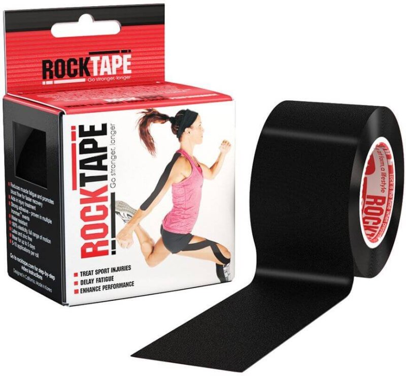 Kinesiology Tape Rocktape black (5mx5cm)