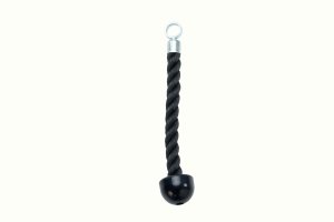 Triceps rope black nylon 36 cm