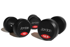 Jordan gumijotas hanteles (pāris) Jordan gumijotas hanteles (pāris)