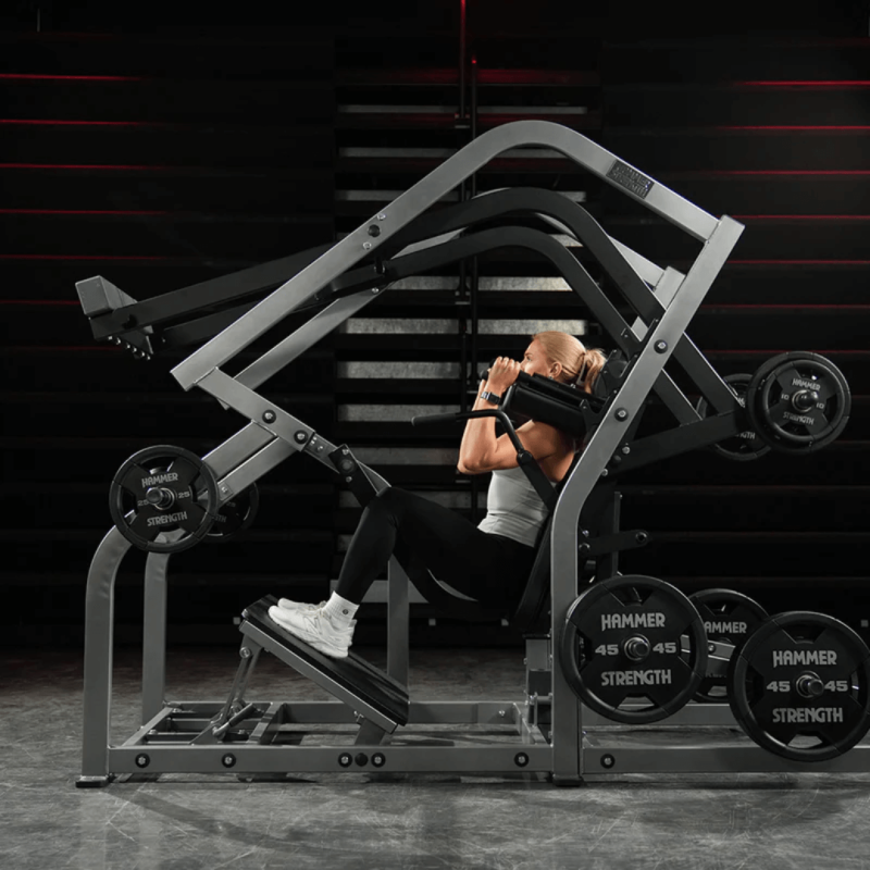 Hammer Strength Plate Loaded Pendulum X Squat