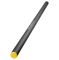 Weighted steel bar yellow 1 m 5 kg